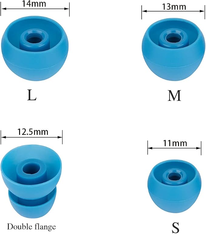 Earbud Tips Ear Tips Replacement Earbud Tips Earbud Replacement Tips Earbuds - Image 2