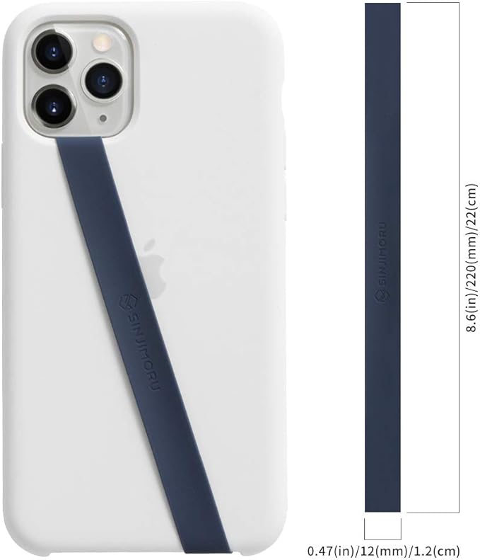 Sinjimoru Stretchable Silicone Phone Strap, Flexible and Elastic Grip Holder - Image 5