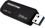 GIGASTONE 256GB Flash Drive, Z30 USB 3.2 Gen 1, 100MB/s Ultra Fast, Keychain by Gigastone