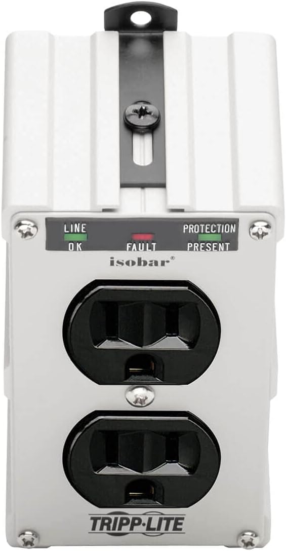 Tripp Lite Isobar ISOBLOK2-0 Heavy Duty Outlet Extender, Wall Power Strip Surge - Image 6