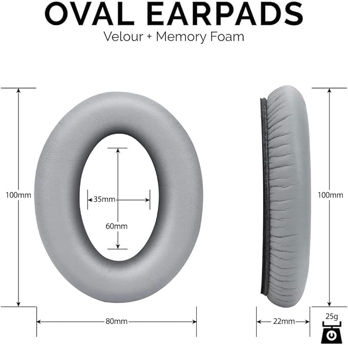QC35 Headphones Replacement Ear Pads - Image 5