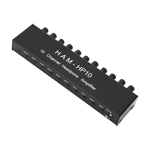 10 Channel Headphone Amplifier 1 In 10 Out Channel Stereo Distributor Headphone - Image 2