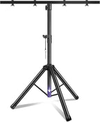 DJ Light Stand Heavy Duty Par Can Tripod T-Bar Stage Lights Stand Adjustable by PPH-SisyPurchaseNow