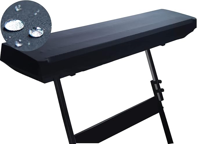 Piano Dust Cover 61-88 Keys Weighted Keyboard Small Keyboard Piano Covers by Mooson