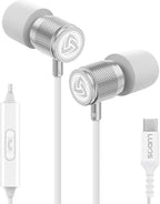 LUDOS Ultra USB C Headphones for iPhone 16 15 Pro Max Plus iPad Pro, 5 Years by Ludos
