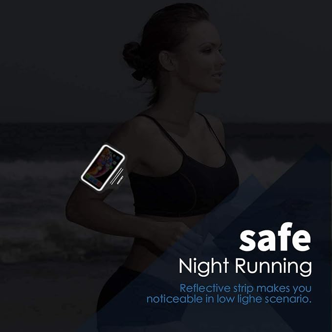 Running Armband with Earphone Bag Cell Phone Armband - Image 5