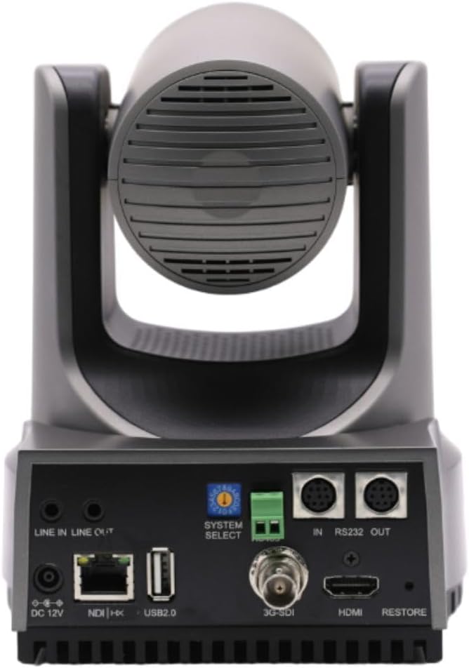 PTZOptics Move 4K 30x Auto-Tracking PTZ Camera - Image 5