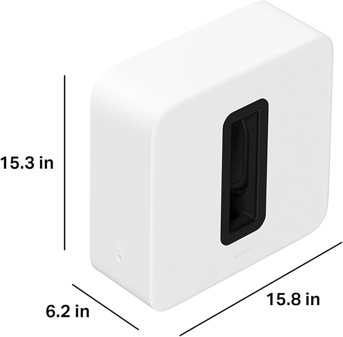 Sonos Sub 4 - Wireless Subwoofer - White - Image 4