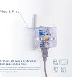 Clamper 3-Outlet Surge Protector 1800 Joules, - Image 4