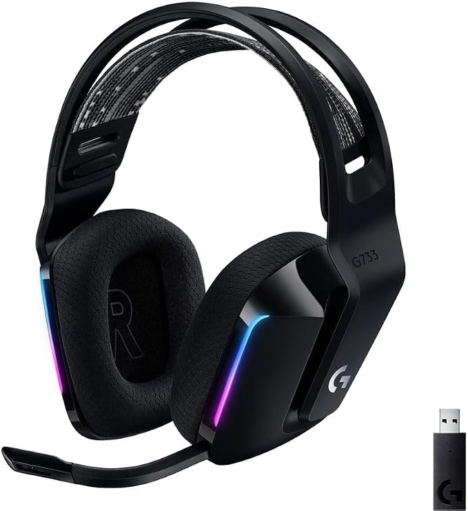 Logitech G733 Lightspeed Wireless Gaming Headset +Yeti GX Dynamic RGB Gaming - Image 4