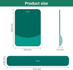 MOSISO Wrist Rest Support for Mouse Pad&Keyboard Set, Rectangular Ergonomic - Image 7