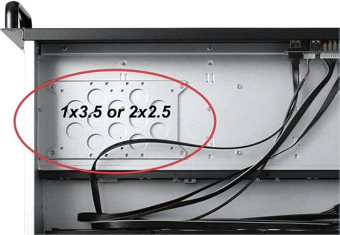 RackChoice 4U Rackmount Server Chassis 8-Bay 12Gbps Hot-Swappable SATA/SAS - Image 7