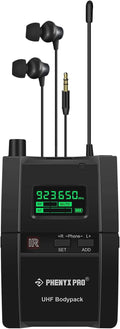 Phenyx Pro PTM-10 Stereo Wireless in Ear Monitor System Bodypack Receiver by PhenyxPro
