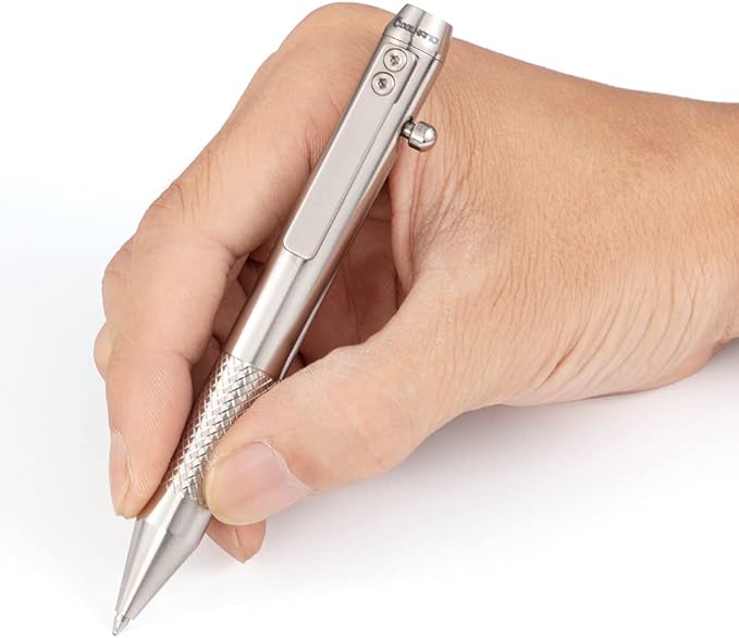 Cool Hand 4.9'' Titanium Bolt Action Pen Stylus - Image 9