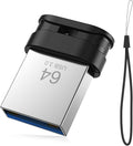 64GB USB 3.0 Flash Drive, Mini Thumb Drive Waterproof Memory Stick by GARMESE