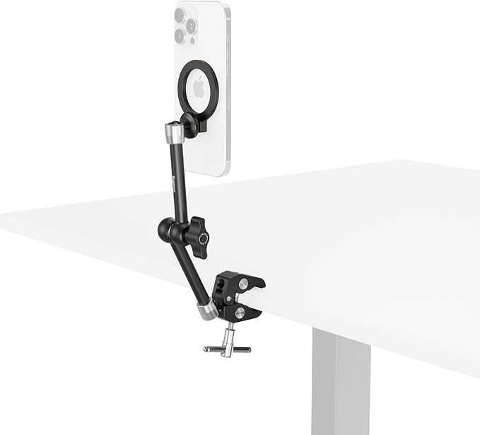 SmallRig Magic Arm Clamp w/ 1/4" Screw, Phone Mount - Image 6