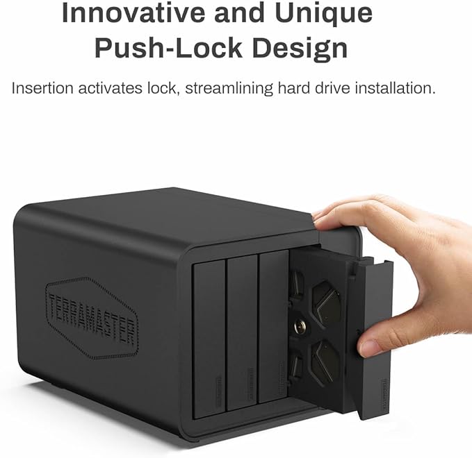 TERRAMASTER F4-424 NAS Storage 4Bay - Image 6