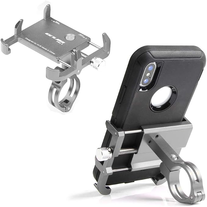 GUB Thick Case Design Bike & Motorcycle Phone Mount Handlebar Holder Adjustable by GUB