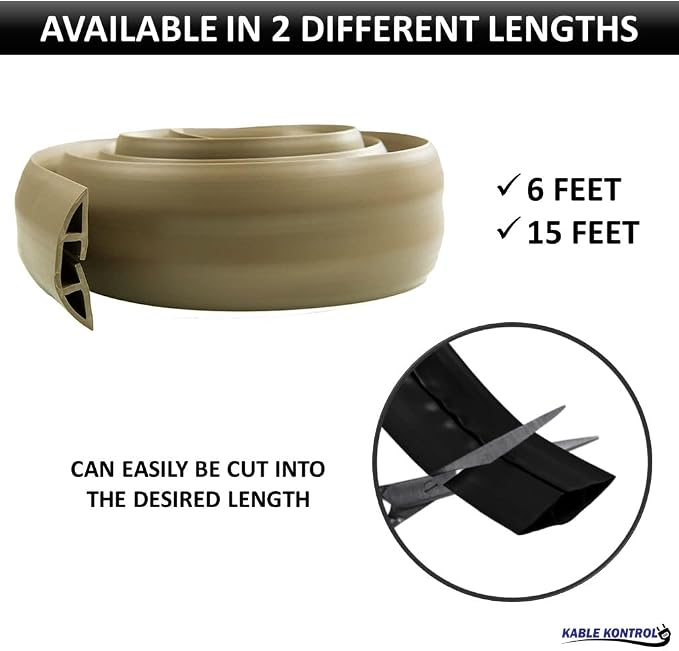 Kable Kontrol Floor Cord Cover kit - Image 3