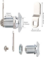 Thumb Operated Offset Cam Lock, Replacement Keyless Compartment Latch, - Image 2