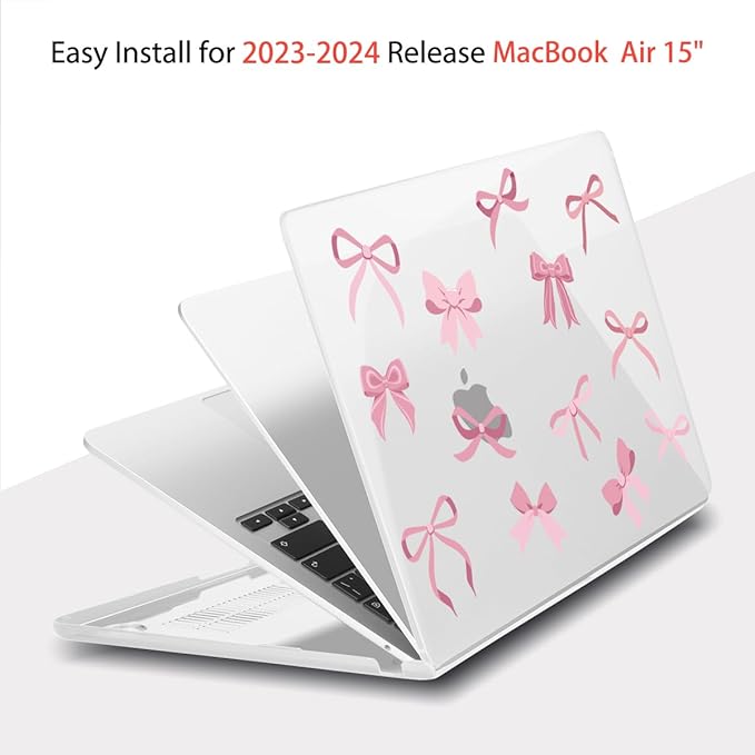 Teryeefi for M4 M3 M2 MacBook Air 15 inch Case 2025 2024 2023 Release fits - Image 5