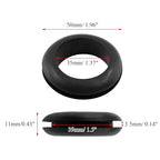 12 Pcs Rubber Grommets, 1-3/8" Inside Diameter 1-1/2" Drill Hole Rubber Wire - Image 2