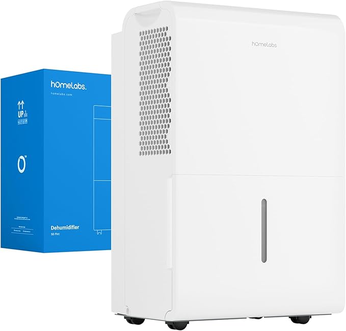 hOmeLabs 50 Pint Wi-Fi Dehumidifier by hOmeLabs