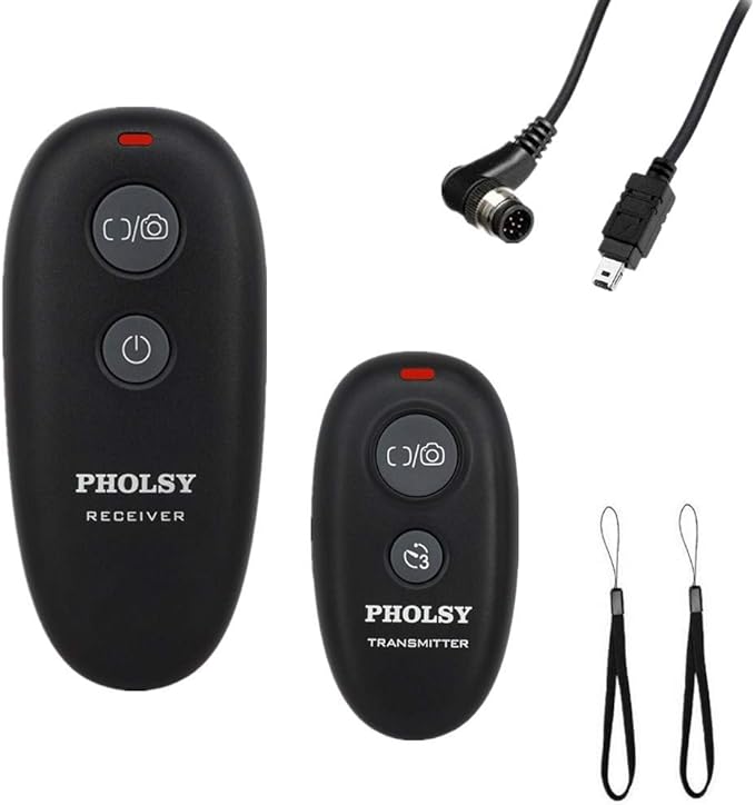PHOLSY Wireless Shutter Release Camera Remote Compatible by PHOLSY%C2%AE