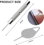 4 Pcs SIM Card Removal Openning Tool Tray Eject Pins Needle Opener Ejector - Image 2