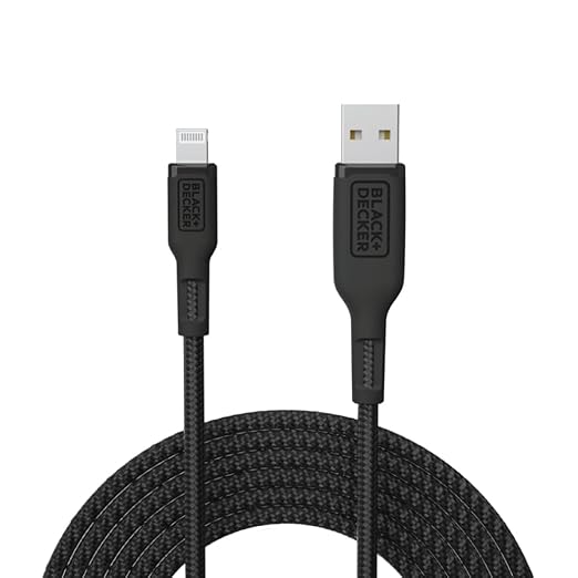 BLACK+DECKER Lightning to USB Cable by BLACKDECKER