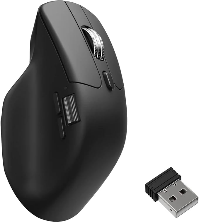 Keychron M6 8000 Hz Wireless Bluetooth 2.4 GHz/Wired Connection Mouse, by Keychron