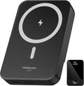 Magnetic Portable Charger, 10000mAh Power Bank by Matast