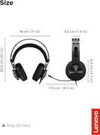 Lenovo Legion H500 PRO 7.1 Surround Sound Gaming Headset, Noise-Cancelling Mic - Image 10