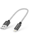 CableCreation 0.5 Feet Short iPhone Charger Cable, Lightning to USB Data Sync by CableCreation