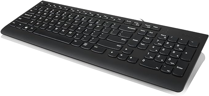 Lenovo 300 USB Keyboard, Adjustable Tilt, Windows 7/8/10, GX30M39655 by LENOVO