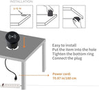 ZESHAN Desk Power Grommet Desktop Power Outlet Sofa Table Outlet - Image 6