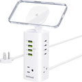 TenTrend 160W Fast Charging Tower Power Strip, Surge Protector by TenTrend