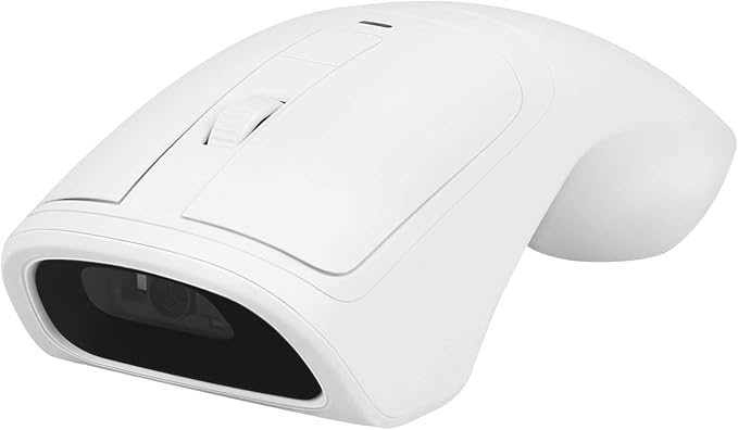 New Wireless Mouse Barcode Scanner, 2-in-1 Design 2D Handheld Barcode Scanner by THARO