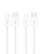 Belkin USB A to USB C Cable 2-Pack, 15W by Belkin