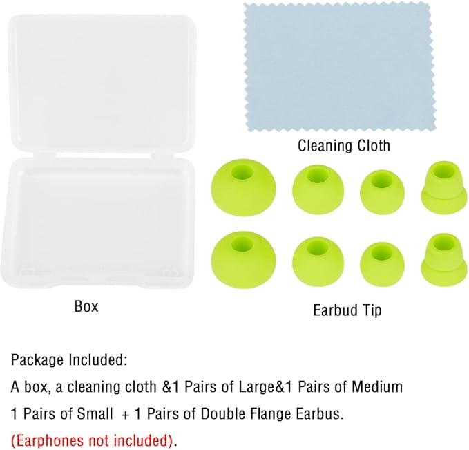 Replacement Silicone Eartips Earbuds Eargels Compatible - Image 8