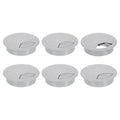 uxcell 6 Pcs 80mm Desk Grommet, Plastic Cable Hole Cover, Wire Cord Cable by uxcell