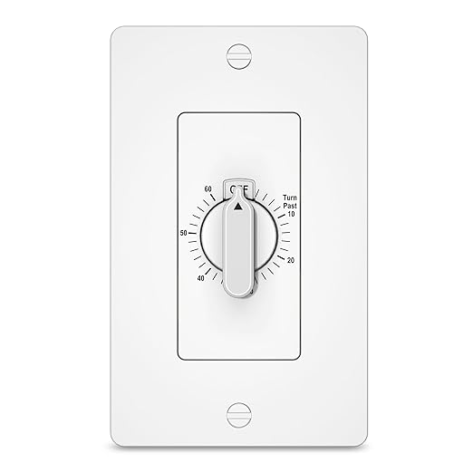HBN 60 Minute Spring Wound Countdown Timer Switch by HBN