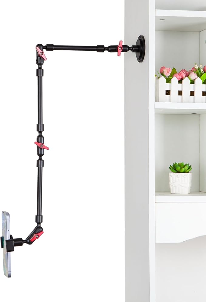 Adjustable Mobile Phone Holder for Desk, Wall Mount and Ceiling Mount Bracket - Image 5