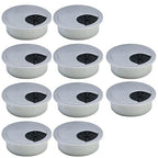 10 Pcs Desk Grommet 2" / 50 mm, Desk Cord Hole Cover, Cable Grommet ABS Plastic by EASYEAH
