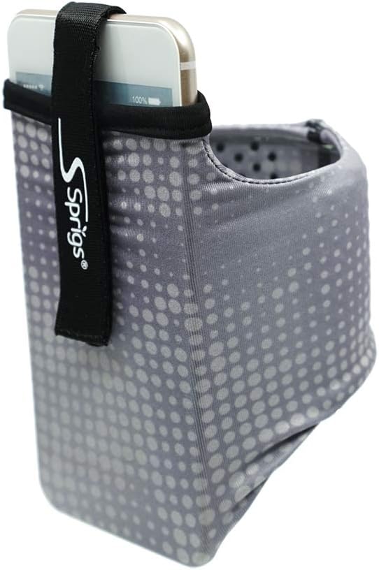 Sprigs Phone Armband Sleeve for iPhone 14, X Galaxy Z, S20 Google Pixel 7 by Sprigs