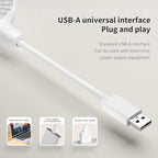 USB Fan, Mini Portable Fan for 360° Rotation, Small Personal Fan for Home Office - Image 4