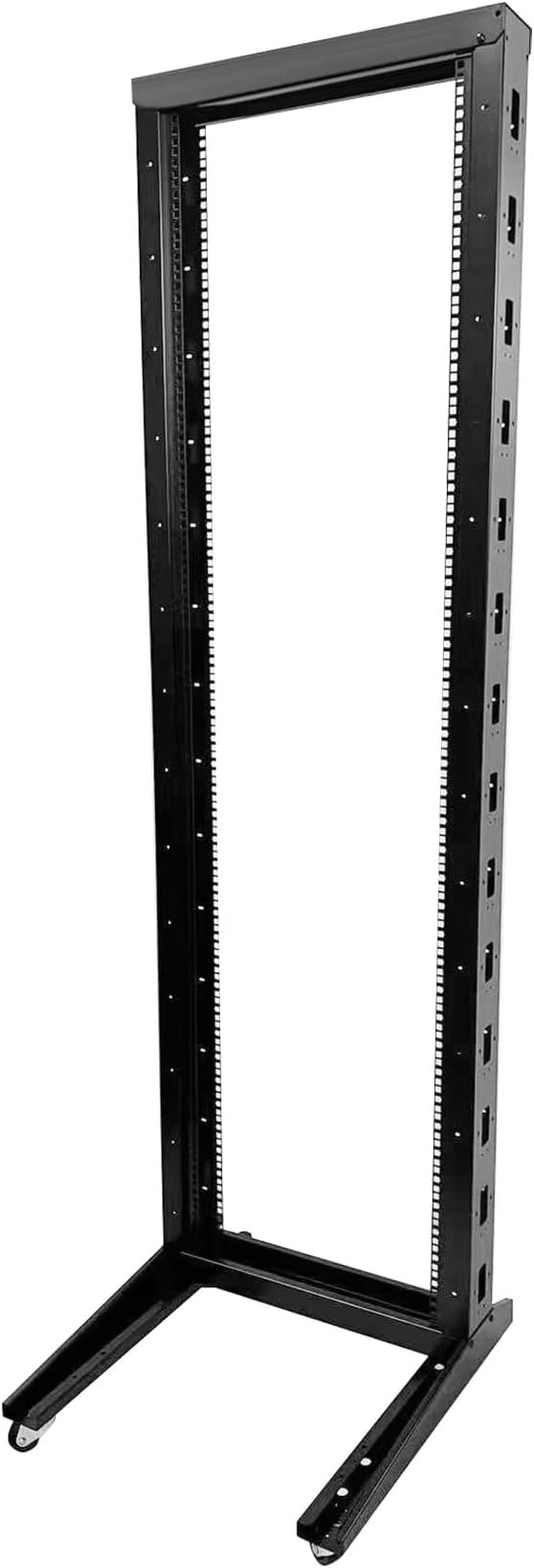 2 Post 42U Open Frame Server Rack 2-Post Server Rack Network Rack, - Image 3