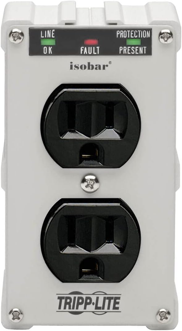 Tripp Lite Isobar ISOBLOK2-0 Heavy Duty Outlet Extender, Wall Power Strip Surge - Image 8