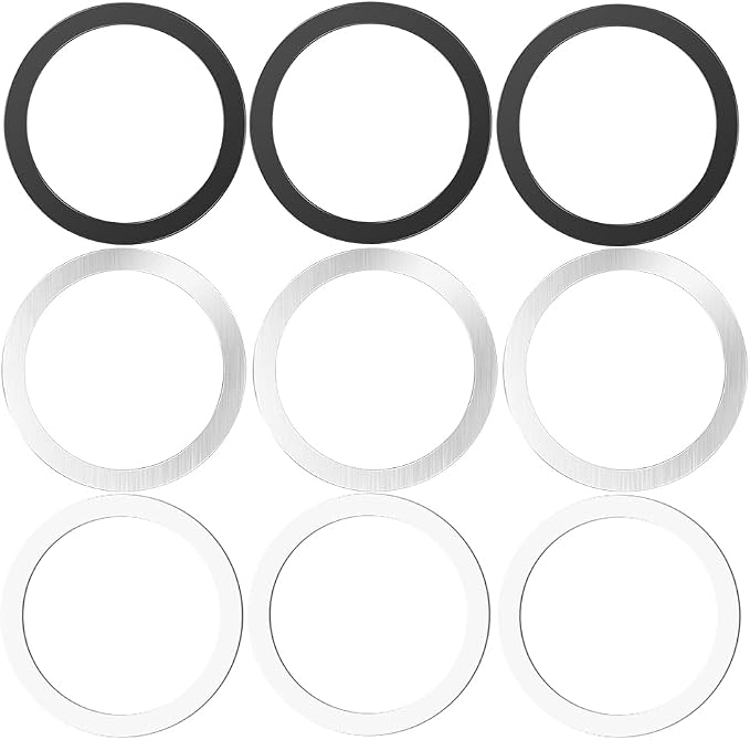 Metal Rings, Ultra-Thin for MagSafe Sticker, Magnetic Adapter, Phone by KALAPOP