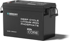 Renogy 12V 300Ah Mini Size LiFePO4 Lithium Battery, 200A BMS by RenogySolar